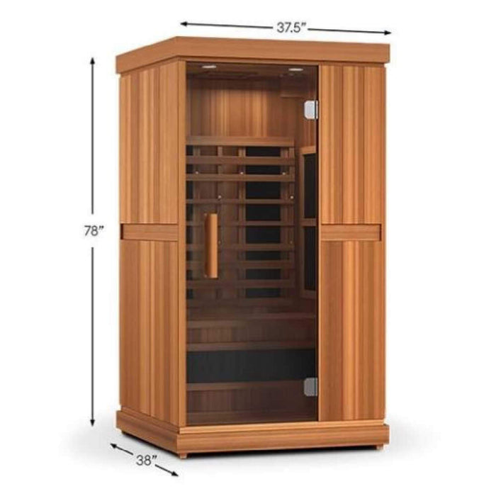 Finnmark FD-1 Full-Spectrum 1-Person Infrared Sauna with Bluetooth Audio