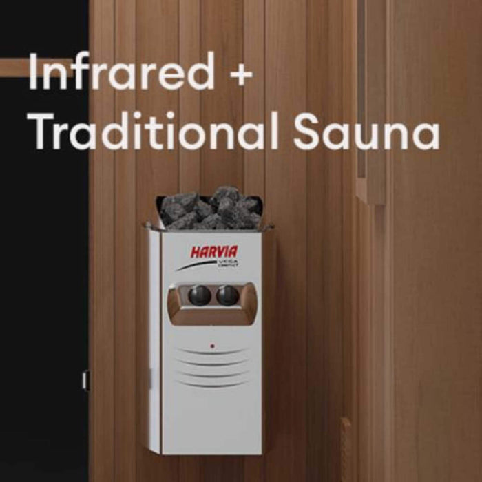 Finnmark FD-4 Trinity 2-Person Infrared & Traditional Sauna