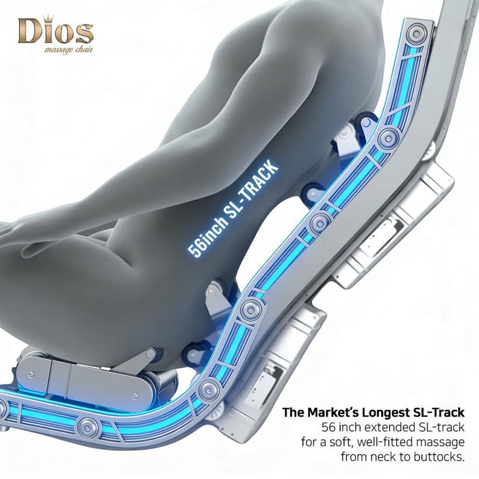 PRE - Order: Dios Flexa – World’s First 181° Full - Body Hyper - Extension Stretching Chair | Industry’s Longest 56″ SL - Track, 6 - Level 4D Rollers & First - Ever 4 - Step Precision Ankle Massage - Elite Recovery Wellness