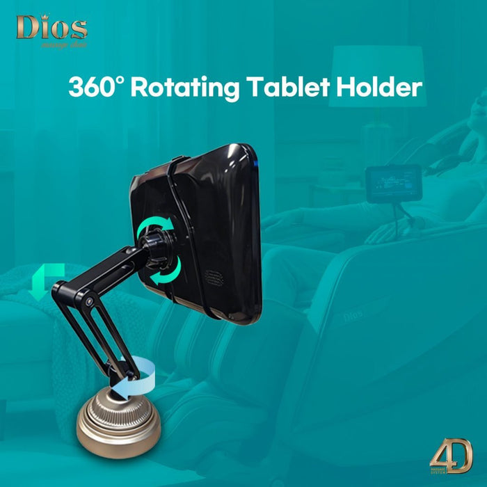 PRE - Order: Dios Flexa – World’s First 181° Full - Body Hyper - Extension Stretching Chair | Industry’s Longest 56″ SL - Track, 6 - Level 4D Rollers & First - Ever 4 - Step Precision Ankle Massage - Elite Recovery Wellness
