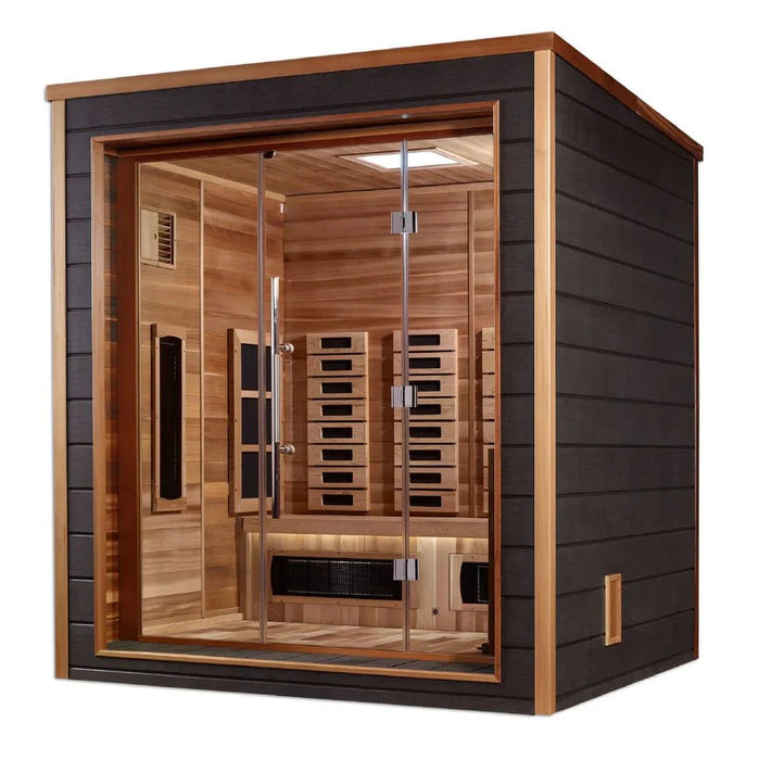 Golden Designs GDI-8202-01 Narvick 2-Person Low EMF Infrared Sauna
