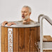 Icetubs IceBarrel Thermowood And Fiberglass Cold Plunge Immersion Tub (SAK68129) - Elite Recovery Wellness