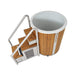 Icetubs IceBarrel XL Thermowood And Fiberglass Cold Plunge Immersion Tub (SAK35418) - Elite Recovery Wellness
