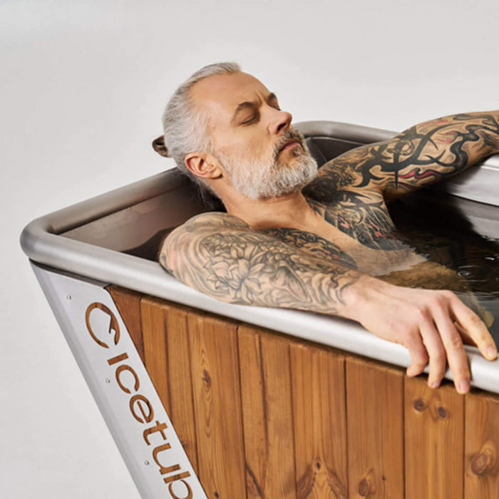 Icetubs IceBath Thermowood And Stainless Steel Cold Therapy Immersion Bath (SAK94720) - Elite Recovery Wellness