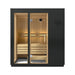 Kohler C1 Indoor Graphite Gray Alcove Design Sauna Kit (SAK93182) - Elite Recovery Wellness