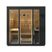 Kohler C1 Indoor Graphite Gray Alcove Design Sauna Kit (SAK93182) - Elite Recovery Wellness