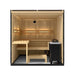 Kohler C1 Indoor Graphite Gray Alcove Design Sauna Kit (SAK93182) - Elite Recovery Wellness