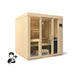 Kohler C1 Luxury Indoor Scandinavian Spruce Home Sauna Kit (SAK60418) - Elite Recovery Wellness