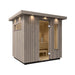 Kohler C2 Outdoor Weathered Gray Spruce Sauna Kit (SAK39184) - Elite Recovery Wellness