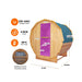 Thermora Large Premium American White Oak Outdoor Wooden Barrel Sauna With 4.5KW Sauna Heater (SAK45968) - Elite Recovery Wellness