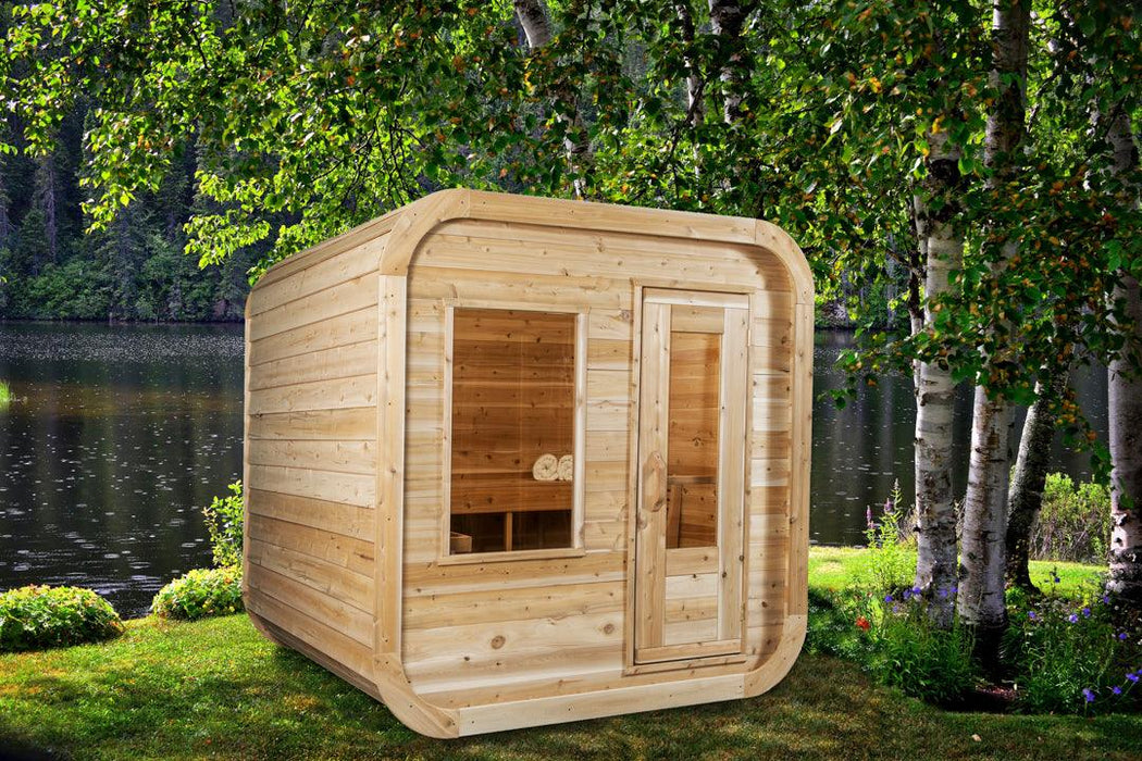 Dundalk LeisureCraft Luna Sauna – Model CTC22LU (2–4 Person Outdoor Cedar Sauna)