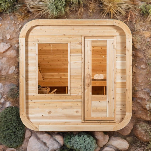 Dundalk LeisureCraft Luna Sauna – Model CTC22LU (2–4 Person Outdoor Cedar Sauna) - Elite Recovery Wellness