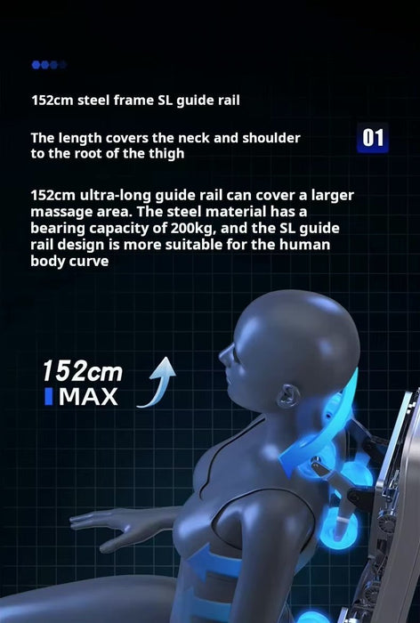 MedEq Recovery C79 Massage Chair | Full - Body Zero - Gravity Relaxation - Elite Recovery Wellness