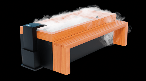 Medical Frozen 6 Cold Plunge | XL Size with Essential Oil Infuser & Steam Generator - Elite Recovery Wellness