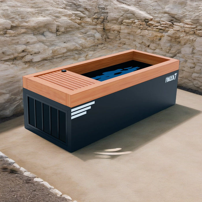 Medical Frozen 7 Cold Plunge - Heavy Duty, Essential Oil Infuser, UV Sanitizing, Indoor/Outdoor Cold Therapy Tub