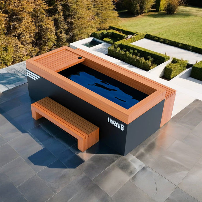 Medical Frozen 8 Cold Plunge – Essential Oil Infuser, 37°F Freezing, Indoor-Outdoor Use