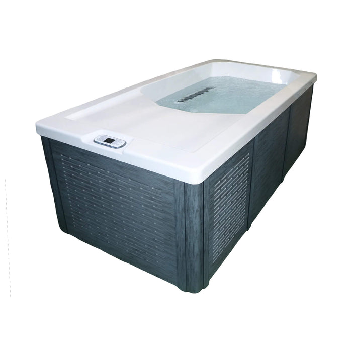 CSC 1000 Premium Cold Plunge Spa Tub With Built - In Ozone And Multi - Coloured Exterior Lighting (SAK37605) - Elite Recovery Wellness