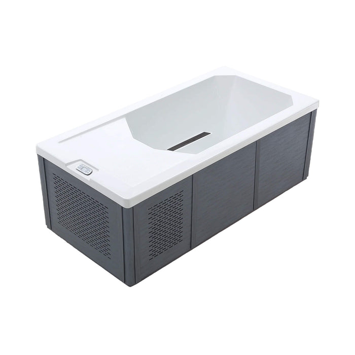 CSC 1000 Premium Cold Plunge Spa Tub With Built - In Ozone And Multi - Coloured Exterior Lighting (SAK37605) - Elite Recovery Wellness