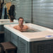 CSC 1000 Premium Cold Plunge Spa Tub With Built - In Ozone And Multi - Coloured Exterior Lighting (SAK37605) - Elite Recovery Wellness