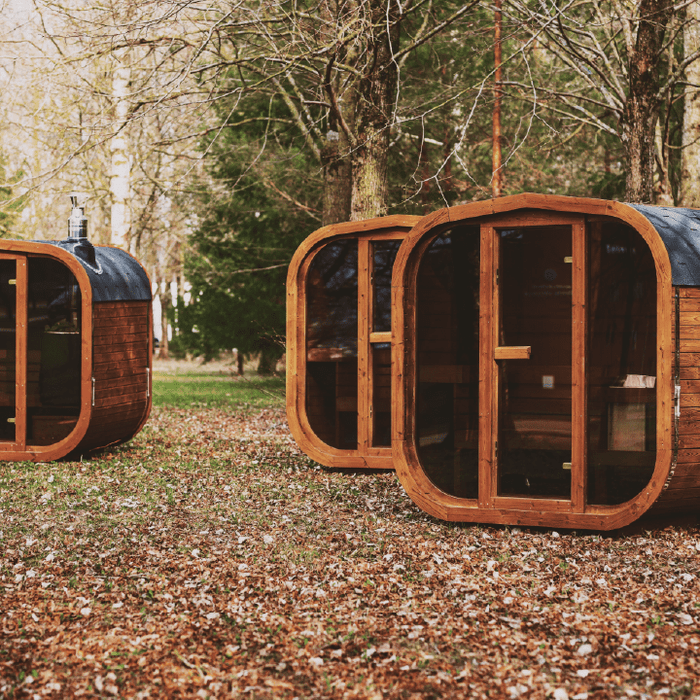 Patio Elegance MW16 ThermoWood Outdoor Sauna - Premium Outdoor Relaxation Experience - Elite Recovery Wellness