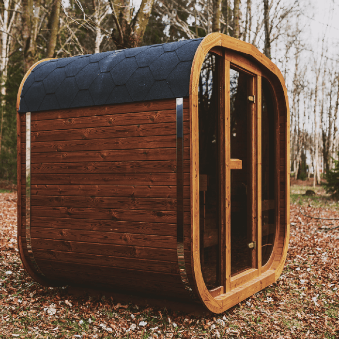 Patio Elegance MW20 Outdoor ThermoWood Sauna - Premium Outdoor Relaxation Solution - Elite Recovery Wellness