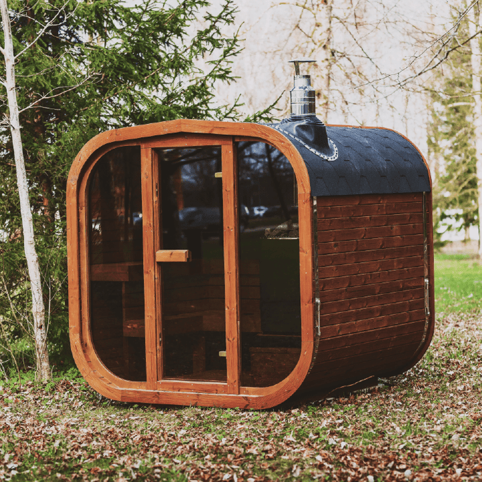 Patio Elegance MW20 Outdoor ThermoWood Sauna - Premium Outdoor Relaxation Solution - Elite Recovery Wellness