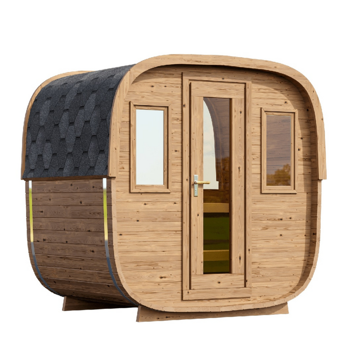 SAUNA EVOLUTION® Square Sauna Minimalist Refresh 6