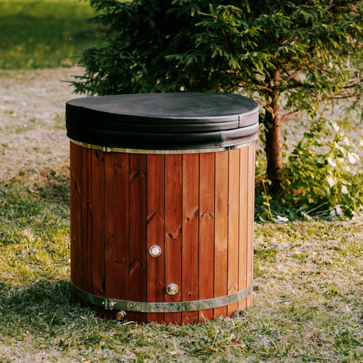 Premium 1-Person Fully-Assembled ThermoWood Cold Plunge Tub (SAK80914) - Elite Recovery Wellness