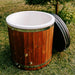 Premium 1-Person Fully-Assembled ThermoWood Cold Plunge Tub (SAK80914) - Elite Recovery Wellness