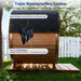 Thermora Premium All - Weather Outdoor Pinewood Barrel Sauna Kit With 4.5KW Heater And Tempered Glass Window (SAK91462) - Elite Recovery Wellness