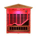 Thermora Deluxe 3 - Person Outdoor Full Spectrum Low EMF Infrared Home Sauna With Bluetooth Speakers And LED Reading Light (SAK14098) - Elite Recovery Wellness