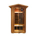 Thermora Premium 1 - Person Outdoor Red Cedar Infrared Sauna With Low EMF, Chromotherapy And Bluetooth (SAK32783) - Elite Recovery Wellness