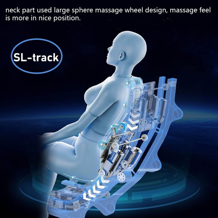 Rovix Premium Zero Gravity Full Body Multifunction Massage Chair With Auto Body Scan (SAK72182) - Elite Recovery Wellness