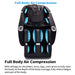 Rovix Premium Zero Gravity Full Body Multifunction Massage Chair With Auto Body Scan (SAK72182) - Elite Recovery Wellness