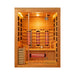 Rövia Aurora 3 - Person Indoor Hybrid Sauna Room With Infrared And 4.5KW Steam Heater (SAK41592) - Elite Recovery Wellness