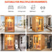 Rövia Aurora 3 - Person Indoor Hybrid Sauna Room With Infrared And 4.5KW Steam Heater (SAK41592) - Elite Recovery Wellness