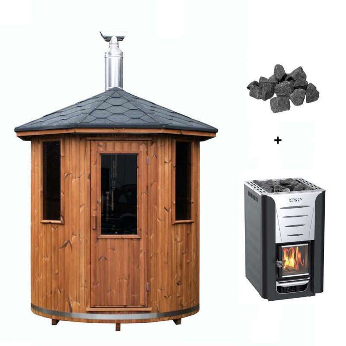 SAUNA EVOLUTION® Cabin Sauna Eco Oasis 6