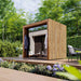 ThermaSol Fortis Fully - Assembled 4 - Person Outdoor Sauna Cabin [Made - To - Order] [14 - FORTIS] (SAK35896) - Elite Recovery Wellness