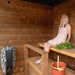 ThermaSol Nordic Dawn 4 - Person Fully - Assembled Outdoor Sauna Cabin [Made - To - Order] [14 - KIR - 4555] (SAK82057) - Elite Recovery Wellness