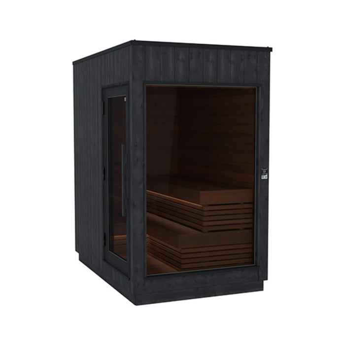 ThermaSol Nordic Misty 2 - 5 Person Fully - Assembled Outdoor Modular Sauna Cabin [Made - To - Order] [14 - KIR] (SAK17365) - Elite Recovery Wellness