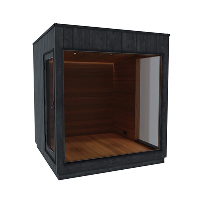 ThermaSol Nordic Misty Outdoor Lounge Medium Sauna Cabin (SAK57649) - Elite Recovery Wellness