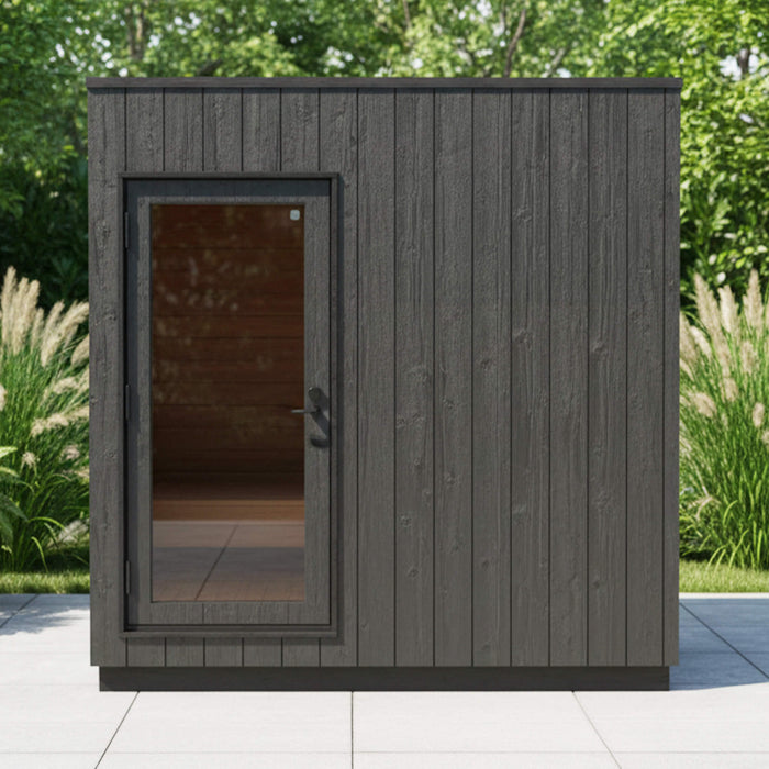 ThermaSol Nordic Misty Outdoor Changing Room With Single Entrance [Made - To - Order] [14 - KIR - 3755/56] (SAK12597) - Elite Recovery Wellness