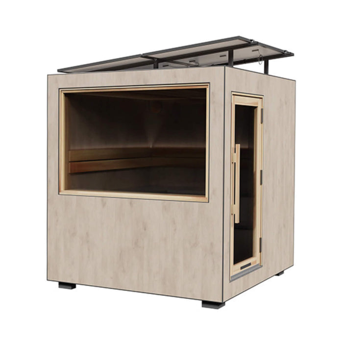 ThermaSol Solaris Fully - Assembled Outdoor Sauna Cabin [14 - KIR - 4560/61] (SAK27532) - Elite Recovery Wellness