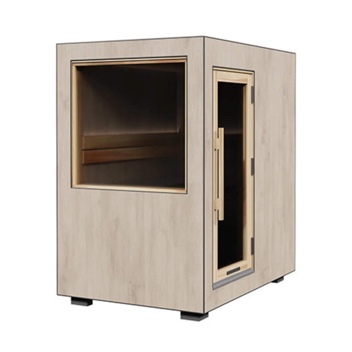 ThermaSol Solaris Fully - Assembled Outdoor Sauna Cabin [14 - KIR - 4560/61] (SAK27532) - Elite Recovery Wellness