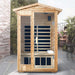 Thermora 2 - Person Outdoor Infrared Sauna With Bluetooth Audio And LED Lighting (SAK28694) - Elite Recovery Wellness