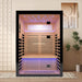 Thermora Luxury 2 - Person Canadian Hemlock Wood Far Infrared Home Sauna (SAK56874) - Elite Recovery Wellness