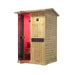 Thermora Premium 2 - Person Outdoor Wooden Steam Sauna Room With Smart Control Panel And Bluetooth Audio (SAK52918) - Elite Recovery Wellness