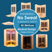 Thermora Norix Premium 2 - Person Corner Space Infrared Wooden Sauna Room With Bluetooth Speakers, 1600W (SAK81524) - Elite Recovery Wellness