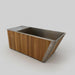 Wood/Stainless Steel Plunge Pool With Integrated Chiller/Heater - Elite Recovery Wellness